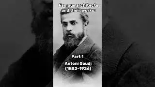 Famous Architects and Their Works:Part 1 #shorts #architect #architecture #design #buildings