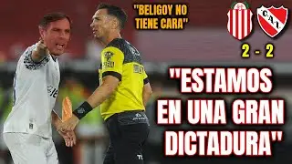 🔥 Rojo López toca muy por encima el tema del arbitraje en Barracas - Independiente