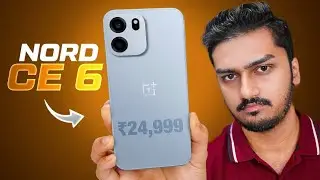 OnePlus Nord CE 6 First Look : Big Upgrade or Same Old? in Telugu 