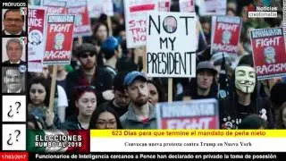 Convocan nueva protesta contra Trump en Nueva York