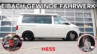 VW T6.1 California mit Eibach Gewindefahrwerk
