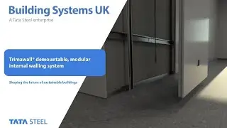 Building Systems UK's Trimawall&reg; demountable, modular internal walling system.
