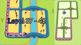 Train Taxi - Avoid The Crash - (Level 37 - 42) Android Gameplay #7