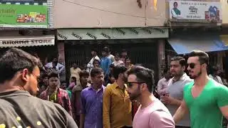 Afghan Canadian actor | Humayoon Shams Khan | on set | India |shooting