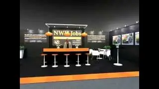 Van Abswoude Standbouw & Interieurbouw : stand NWH Jobs op de Mechanisatie 2011 te Lisse