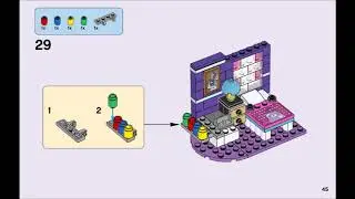 Lego Friends 41342 - Emma's Deluxe Bedroom - Building Instructions