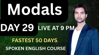 DAY 29 | Modals in English | Live Class | Stride Institute