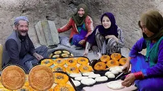 Old lovers bake Nani Roghani in ancient caves. #village #food #cooking #eating #foryou #recipe