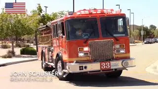 LACoFD Engine 33 Repsonding x2