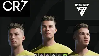 FC 24 RONALDO NOODLE HAIR FACE MOD TU11