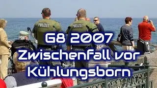 G8 2007 - Zwischenfall vor Kühlungsborn