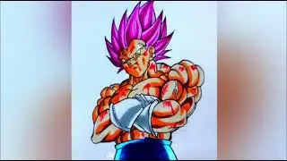 How to Draw Vegeta Ultra Ego | Step by step Drawing Tutorial [ Dragonball ]