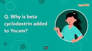 Why is beta cyclodextrin added to Yocam?