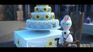 Frozen Fever | Olaf se come la tarta de cumplea&ntilde;os de Anna | Disney Junior Espa&ntilde;a