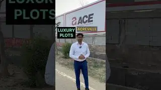 Luxury Plots in ACE new project at Yamuna Expressway #yamunaexpresswayplots #aceacreville #noida