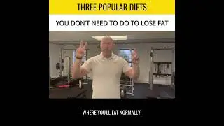 ❌ Three Popular Diets You DON&rsquo;T Need To Follow To Lose Weight ❌