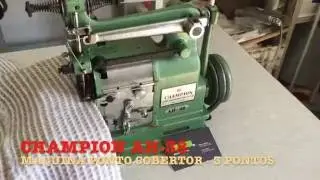 Champion AH-38, maquina de ponto cobertor de 3 pontos.