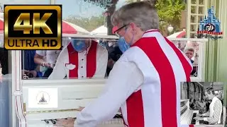 Casey&rsquo;s Corner Original Pianist Randy Morris | 4K HD Attraction Magic Kingdom |  50th Celebration