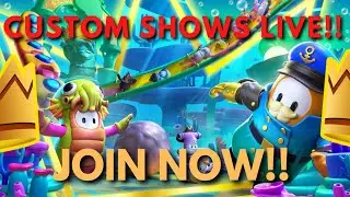🔴𝙁𝙖𝙡𝙡 𝙂𝙪𝙮𝙨 𝘾𝙐𝙎𝙏𝙊𝙈 𝙂𝘼𝙈𝙀 𝙇𝙄𝙑𝙀!! | 𝙅𝙊𝙄𝙉 𝙉𝙊𝙒!!🔴 #fallguyslive