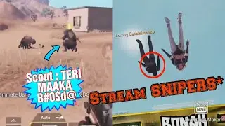 This is HOW you TREAT Stream SNIPERS ft ScoutOP | Scout EXTREMELY ANGRY on Stream Snipers