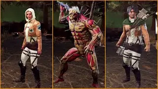 Rating Attack On Titan Skins (Dead By Daylight)