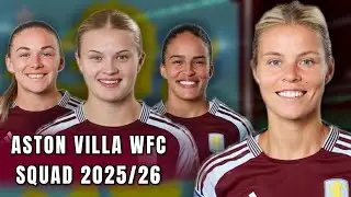 Aston Villa WFC SQuad 2025/26 | Aston Villa Women | Soccer Queens 