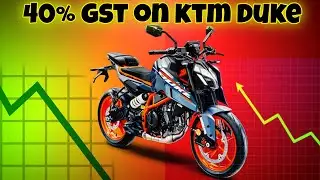 KTM duke new  40% GST tax in 2025 🔥