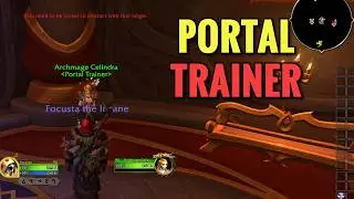 Silvermoon City Portal Trainer Location (WoW Midnight)