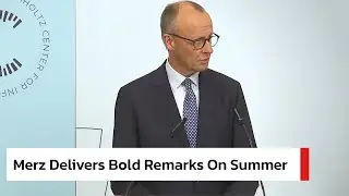 FULL REMARKS: Chancellor Friedrich Merz Delivers Bold Vision for Germany | Summer Tour 2025 | AC1E