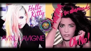 Avril Lavigne Vs Marina & The Diamonds - Hello Kitty (Oh no! Mashup)