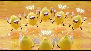 Lemon Parade &ndash; Count the Yellow Friends! | Fun Counting Song for Kids | Colorful Fruit Rhyme