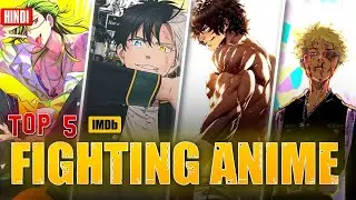 Top 5 Best Fighting Hindi Dubbed Anime 👌| Otaku Core