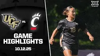 UCF vs. Cincinnati Highlights (10.12.25) | 2025 Big 12 Soccer