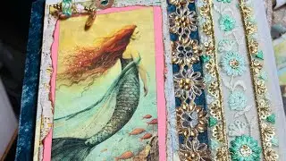 Mermaid Junk Journal Sea Sisters Part 2