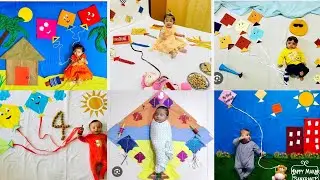 10 best Pongal/Makar Sankranti special baby photoshoot ideas #makarasankranthi 