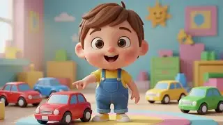Minimo ile Renkli Arabalar 🚗 | Kırmızı, Mavi, Sarı Arabaları &Ouml;ğreniyoruz! 👶🎨
