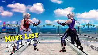Lidia Sobieska Complete Move List | Tekken Season 4 Final DLC
