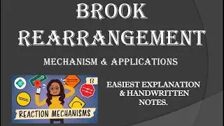 BROOK REARRANGEMENT | Mechanism | Applications | Easiest explanation | Handwritten easy notes |