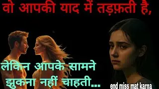 वो आपकी याद में तड़फ़ती है, लेकिन आपके सामने झुकना नहीं चाहती #lovefacts #psycholgyfacts 