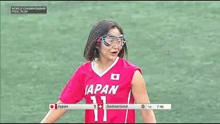 Japan vs Switzerland Women's World Lacrosse Championship 2022