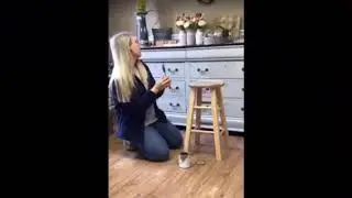 How to Paint a Stool