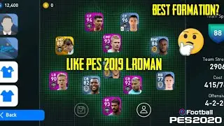 PES 20 Mobile | Best Managers With 4-2-2-2 Formations