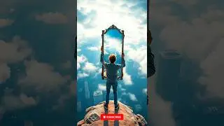 🔮 Mirror in the Sky | Surreal Short Story #shorts #viral #scrollstopper