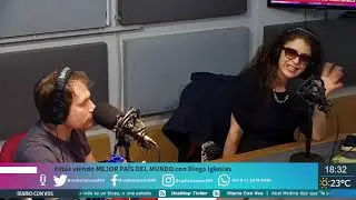 Erica rivas y Mart&iacute;n Rechimuzzi en  Mejor Pa&iacute;s del Mundo