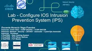 Module 11 - Configure IOS Intrusion Prevention System (IPS)