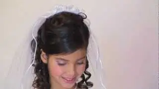 Comb with Veil Style FG_921- White only