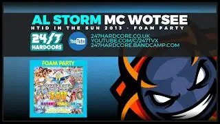 Al Storm & MC Wotsee - Live @ HTID In The Sun 2013 - Foam Party
