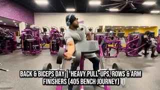 Building a Stronger Back & Bigger Arms | 405 Bench Journey