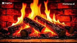 FIREPLACE 4K 🔥 Warm Winter Vibes