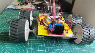 How to make a simple car with Arduino and L298N motor driver  #arduinoproject